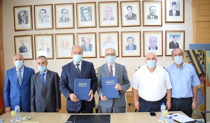 إمضاء إتفاقية تعاون بين البريد التونسي و الشركة التونسية للملاحة