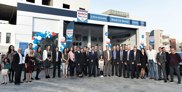 شركة ''أولى انرجي'' تونس ومجموعة ''الشّايبي'' تدشّنان أوّل  مركز "بوش" للخدمات السّريعة للسيّارات في محطة الزّهراء