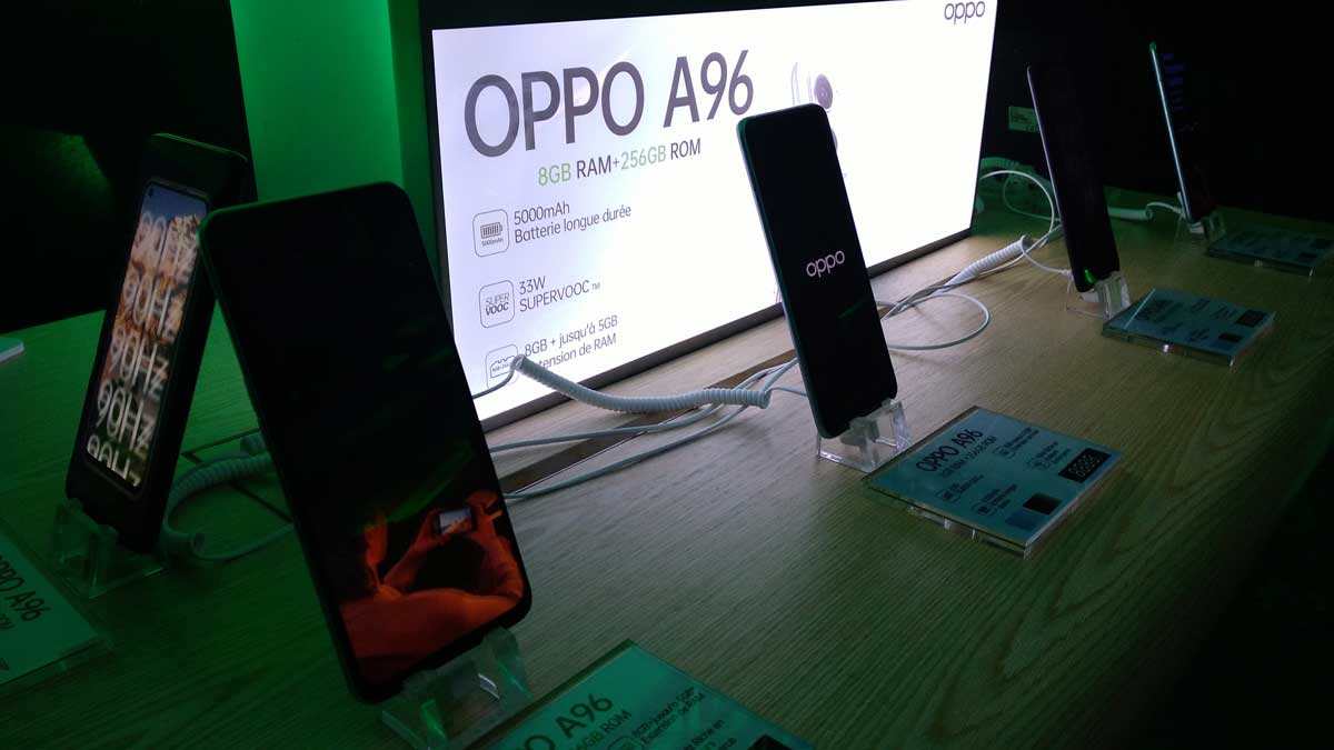 OPPO هاتف ذكيّ جديد A96 Get More