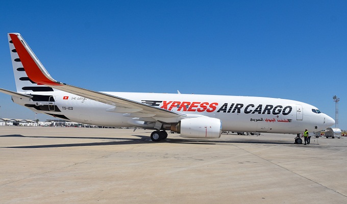 شركة EXPRESS AIR CARGO تعزّز أسطولها بطائرة جديدة بوينغ B737-800، الأولى من نوعها في تونس