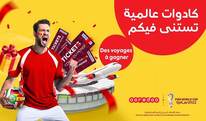 Ooredoo الراعي الرسمي لكأس العالم FIFA قطر 2022 ، تطلق احتفالاتها