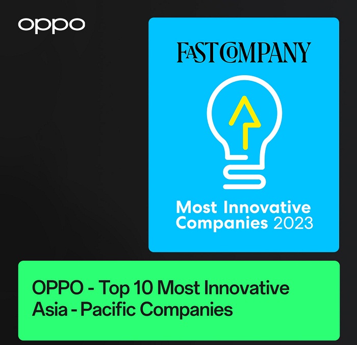 OPPO  تحصلعلى تكريم مزدوج لمنتوجاتها المبتكرة والمؤثّرة في الصّناعة من Edison Awards وFastCompany