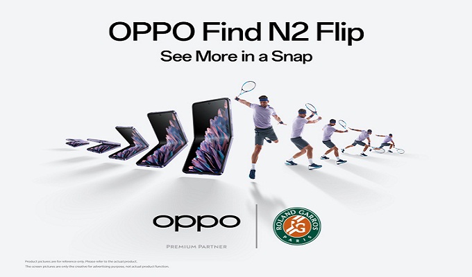 OPPO تمنح لحظات ممتعة وملهمة للأجيال بفضل تقنيات التّصوير الاحترافية فيدورة''رولان غاروس'' 2023 للتّنس