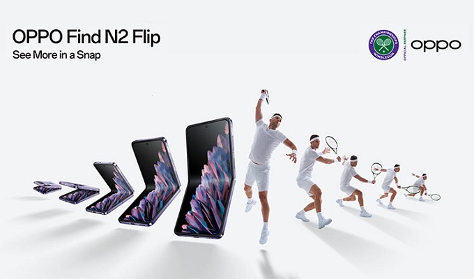 OPPO تقدّم تجارب استثنائية في بطولة ويمبلدون 2023 للتنس بتقنيات تصوير احترافيّة
