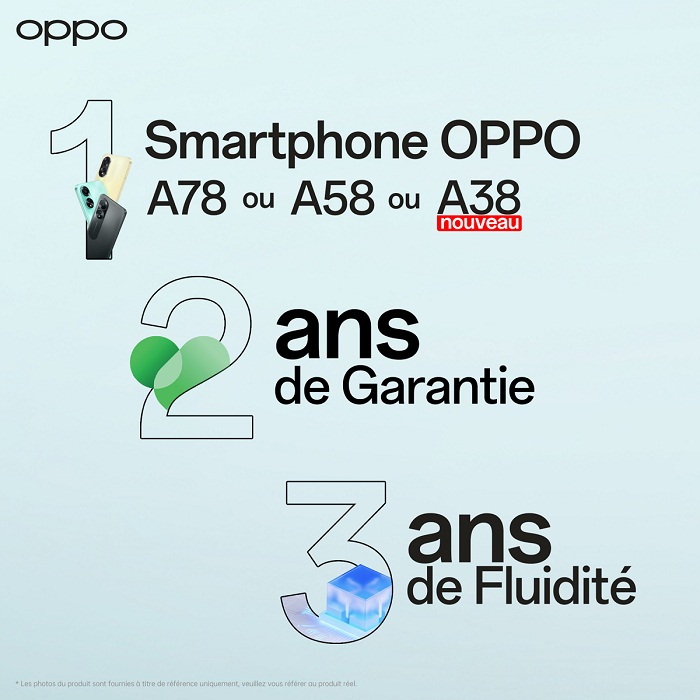 OPPO تعزّز سلسلتها A من الهواتف الذكيّة في تونس وتوفّر ضمانا لمدّة عامين مع سيولة فائقة على مدى 3 سنوات