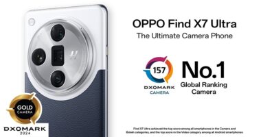 هاتف OPPO Find X7 Ultra يتحصّل على المرتبة الأولى عالميّا في تصنيفات DXOMARK لكاميرا الهواتف الذكيّة