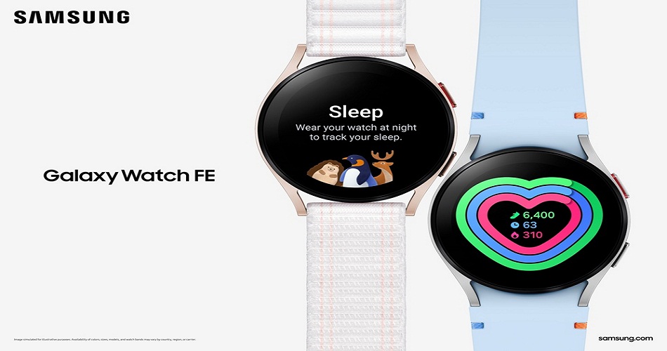  سامسونج تُتيح لمزيد من المستخدمين الاستفادة من تقنية الصحّة المتقدّمة مع ساعة Galaxy Watch FE الجديدة