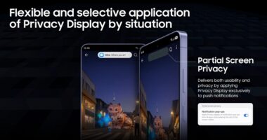 شاشتك، لعينيك فقط: شاشة الخصوصية في جهازGalaxy S26 Ultra تحمي معلوماتك من أعين المتطفلين