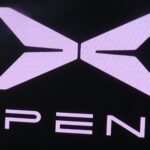 Xpeng logo blac