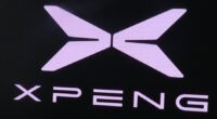 Xpeng logo blac